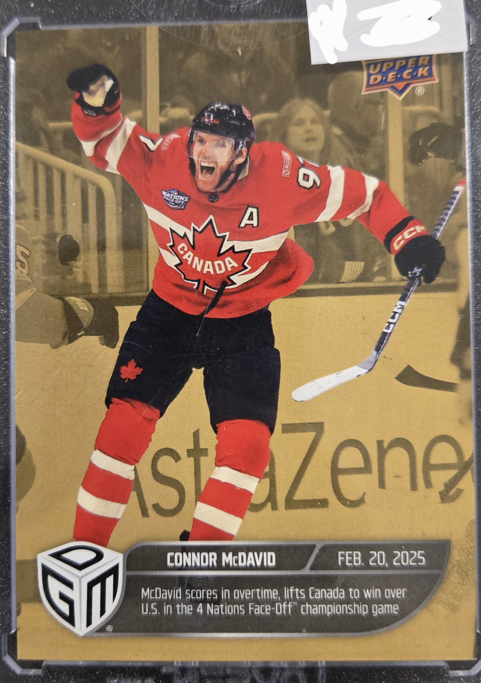 McDavid Gold 4 Nations